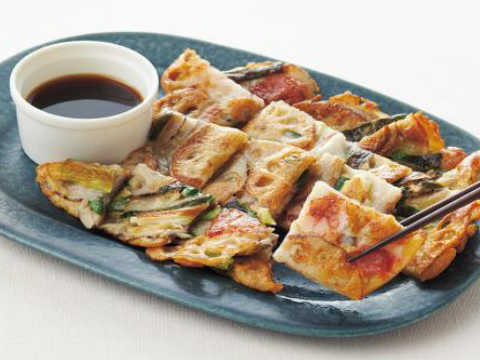 れんこんチヂミ